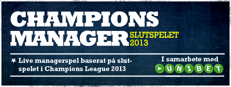 Champions Manager Slutspelet 2013