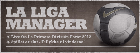La Liga Manager Forår 2012