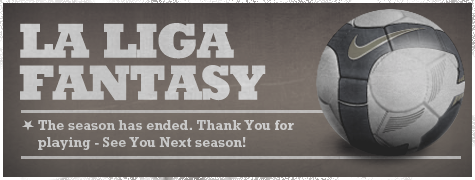 La Liga Fantasy Spring 2012