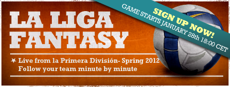 La Liga Fantasy Spring 2012
